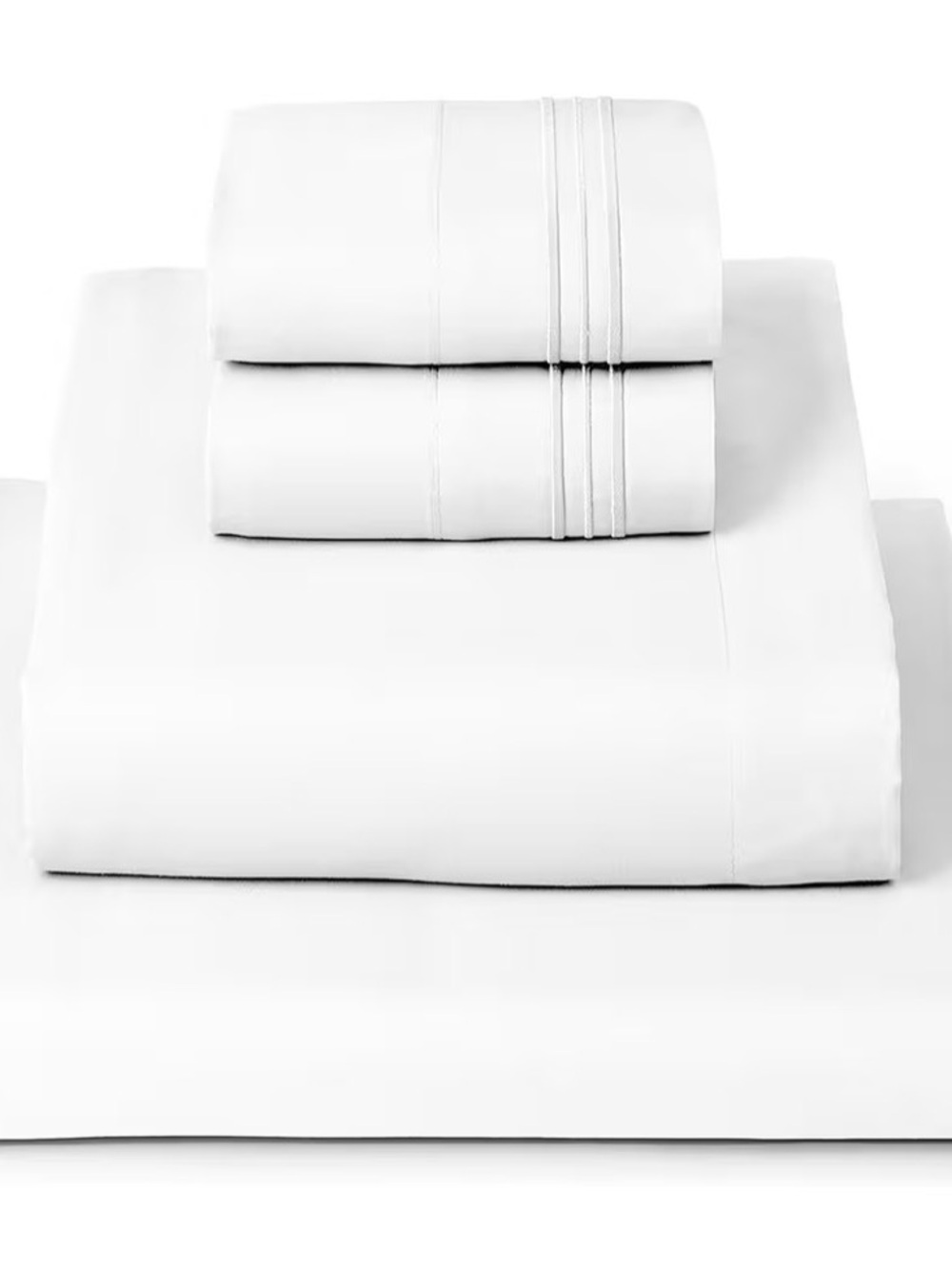 White Luxury Sheet Set - Soft Hotel-Style Bedding